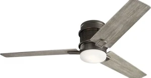 Kichler 300352 Chiara 52" 3 Blade Hugger Indoor Ceiling Fan - Bronze - Picture 1 of 4