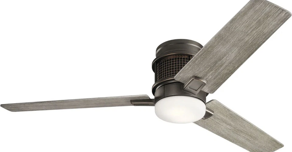 Kichler 300352 Chiara 52" 3 Blade Hugger Indoor Ceiling Fan - Bronze - Image 1 of 4