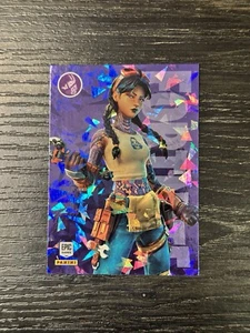 JULES CRACKED ICE Holo Foil #137 Epic Outfit Costume Fortnite Series 3 2021 - Picture 1 of 2