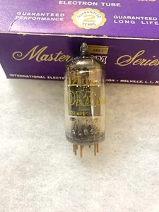 Mullard 10M ECC82 12AU7 Gold Pins Tested Strong Excellent Sounding - Picture 1 of 8