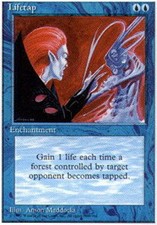 4x Lifetap MTG 4th Edition NM Magic Regular