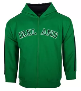 NIÑOS Dolmen Irlanda Retro Verde Sudadera con Capucha Cremallera Chaqueta Talla 7-8 ~NUEVO~ - Imagen 1 de 1