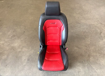 16-18 Chevrolet Camaro SS Front Pass Right Seat Cushion W/Headrest Red 1547 OEM - Image 1 of 4