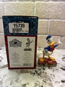 JIM SHORE ENESCO SHOWCASE DISNEY TRADITIONS DONALD DUCK ALL QUCKED UP FIGURE - Picture 1 of 3