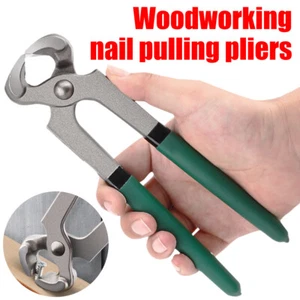 8-in Woodworking Nail Puller Wire Cutter Walnut Pliers Nail Removal Extract Tool - Picture 1 of 13