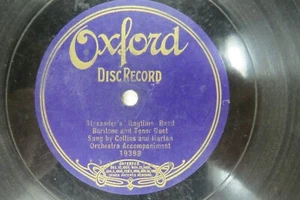 Collins & Harlan - OXFORD 19398 - Alexander's Ragtime Band - Imagen 1 de 3