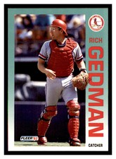 1992 Fleer #577 RICH GEDMAN St. Louis Cardinals ~D6F