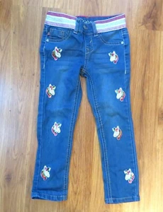 Vigoss The Jagger Skinny Jeans Pull-On mit Pailletten Einhörnern und Glitzergürtel Gr. 4 - Bild 1 von 6