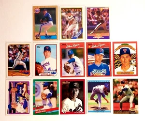 Lot of 13 Nolan Ryan Cards 1980s-1990s Various Conditions Astros / Rangers - Picture 1 of 2