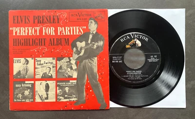 EP Elvis Presley - Perfect For Parties - US RCA SPA 7-37 Promo - Bild 1 von 2