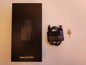 Samsung Galaxy S24 Ultra - 512GB - Titanium Black (Unlocked) (Dual SIM) - Picture 1 of 5