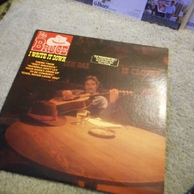 ED BRUCE I WRITE IT DOWN MCA RECORDS  VINYL LP  134-23W - Image 1 of 3