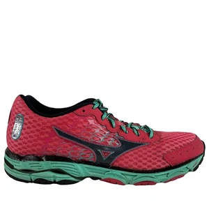 Zapatos para correr Mizuno para mujer talla 8,5 M Wave Inspire 11 rosa verde azulado malla - Imagen 1 de 10
