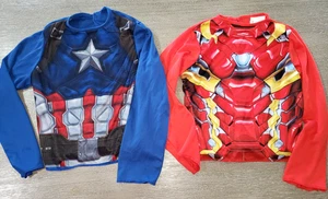 2 CHICOS HALLOWEEN TOPS DISFRAZ USAR JUEGO SIMULADO superhéroes 4? TALLA ÚNICA - Imagen 1 de 1