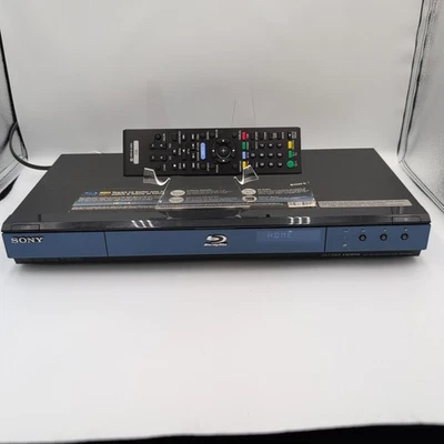 Reproductor de DVD Blu-ray Sony BDP-S350 HDMI 1080p con control remoto probado Foto 1 de 4