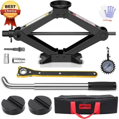 For Chevrolet Silverado 1500 2500 3500 HD Spare Tire Tool and Scissor Jack 3 Ton - Image 1 of 4