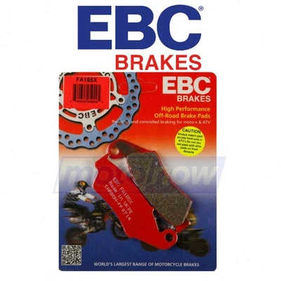 EBC Front X Series Carbon Brake Pads for 2008-2009 Honda CRF230L - Brake re Foto 1 de 4