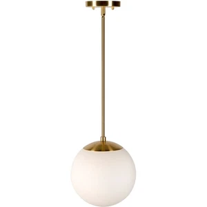 Forte Lighting 2747-01-12 Selene 1 Light 10 inch Soft Gold Pendant Ceiling Light - Picture 1 of 4