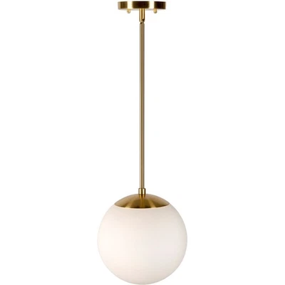 Forte Lighting 2747-01-12 Selene 1 Light 10 inch Soft Gold Pendant Ceiling Light - Image 1 of 4
