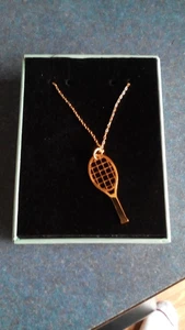 Ciondolo collana racchetta tennis - Foto 1 di 2