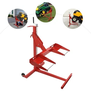 450LBS Lawn Mower Lift Jack for Tractors Zero Riding Lawn Mower Adjustable Steel - Picture 1 of 16