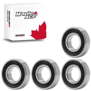 1621-2RS Ball Bearing 1/2" x 1-3/8" x 7/16" 1621 2RS Rubber Sealed (PCs 4) - Picture 1 of 4