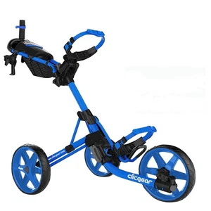 Click Gear Model 4.0 Golf Push Cart Matte Blue - Picture 1 of 3