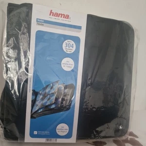HAMA 304 CD/DVD/BLU-RAY SLOT WALLET AND CLEANING CLOTH @BARGAIN@ - Photo 1/1