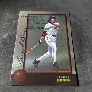 1998 Bowman - Barry Bonds #225 International - Picture 1 of 2