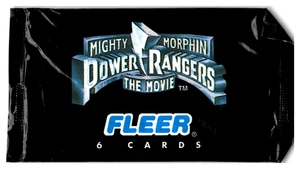 EMPTY Wrapper Mighty Morphin Power Ranger The Movie Trading Card EMPTY - Picture 1 of 4