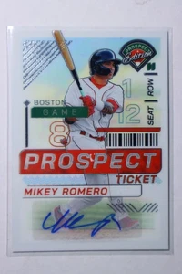 2024 Panini Prospect Edition - Mikey Romero #79 Silver Prizm Signatures (AU, RC) - Picture 1 of 2