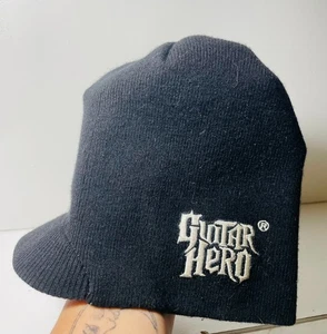 Vintage Kellogg's Promo Guitar Hero Billed Beanie Mütze schwarz 2008 - Bild 1 von 3