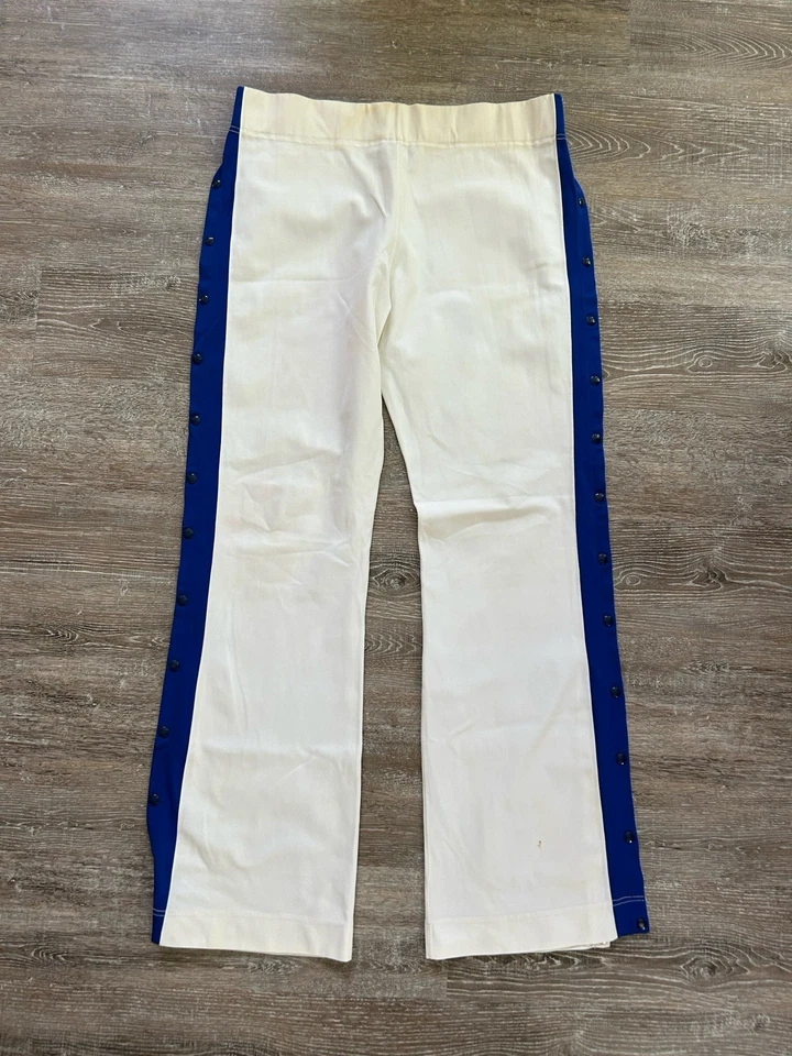 Player Worn Russell Athletic Indiana Pacers Warmup Tearaway Pants #45 Size 36 - Image 1 of 4