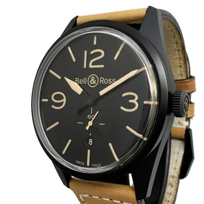 Bell & Ross Vintage BR123 Heritage BR123-95 Automatic Black Dial Men's Watch - Image 1 of 4