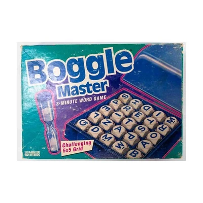 Parker Bros Boardgame Boggle Master Box Fair/VG+ - Image 1 of 2