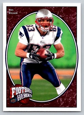 2008 Upper Deck Heroes #94 Wes Welker - Image 1 of 2