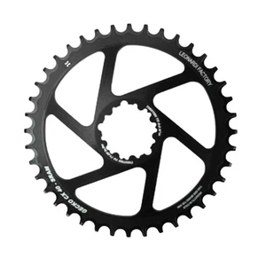 Leonardi Gecko Gravel Compatible with GXP Direct Mount Ring, 42t - Black - Picture 1 of 1