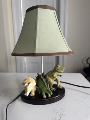 恐龙儿童房台灯-亮光合作伙伴-可爱儿童装饰 — 第 1/4 张图片