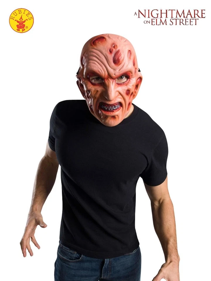 Freddy Kreuger Vacuform Mask - Adult - Rubies - Image 1 of 1