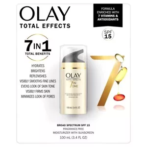 OLAY TOTAL EFFECTS 7 IN 1 MOISTURIZER WITH SUNSCREEN SPF 15 100 ML - Picture 1 of 2