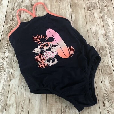 Baby Gap Disney Minnie Mouse Traje de Baño Niñas 5T Azul Minnie Mouse Tabla de Surf Foto 1 de 4