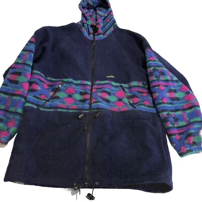 Patagonia Jackson Wyoming Wear Jacket Womens XS Coat Hood Fleece USA Aztec - Image 1 of 4