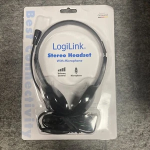 LogiLink Stereo Headset HS002 (Schwarz) - Bild 1 von 2