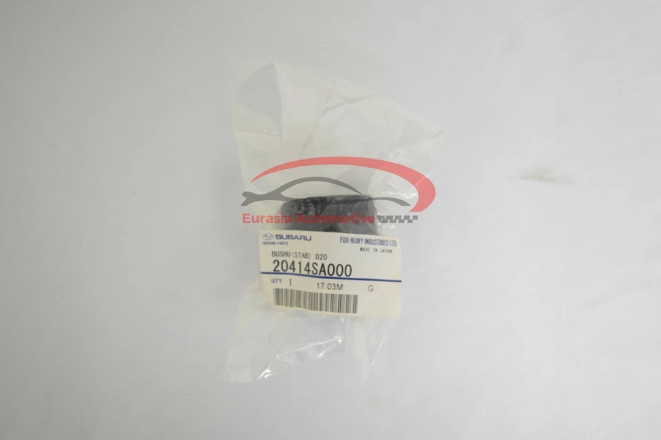 Buje de barra estabilizadora genuino Subaru Baja Forester Legacy 01-08 20414SA000 OEM Foto 1 de 1