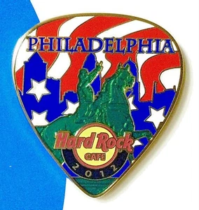 2012 HARD ROCK CAFE PHILADELPHIA POSTKARTE AUSWAHL GENERAL REYNOLDS STATUE LE PIN - Bild 1 von 1