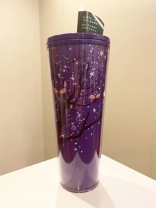 Halloween 2022 lanzamiento otoño brilla en la oscuridad árbol Starbucks vaso Venti nuevo - Imagen 1 de 2