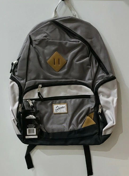 Mochila Trailmaker Heritage Collection con soporte para computadora portátil de 16" x 10" gris claro gris Foto 1 de 1