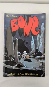 Bone Volume 1: Out From Boneville By Jeff Smith Vintage TPB Graphic Novel 1996 - Foto 1 di 11