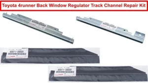 Toyota 4runner Genuine Back Window Regulator Track Channel Repair Kit - Picture 1 of 5