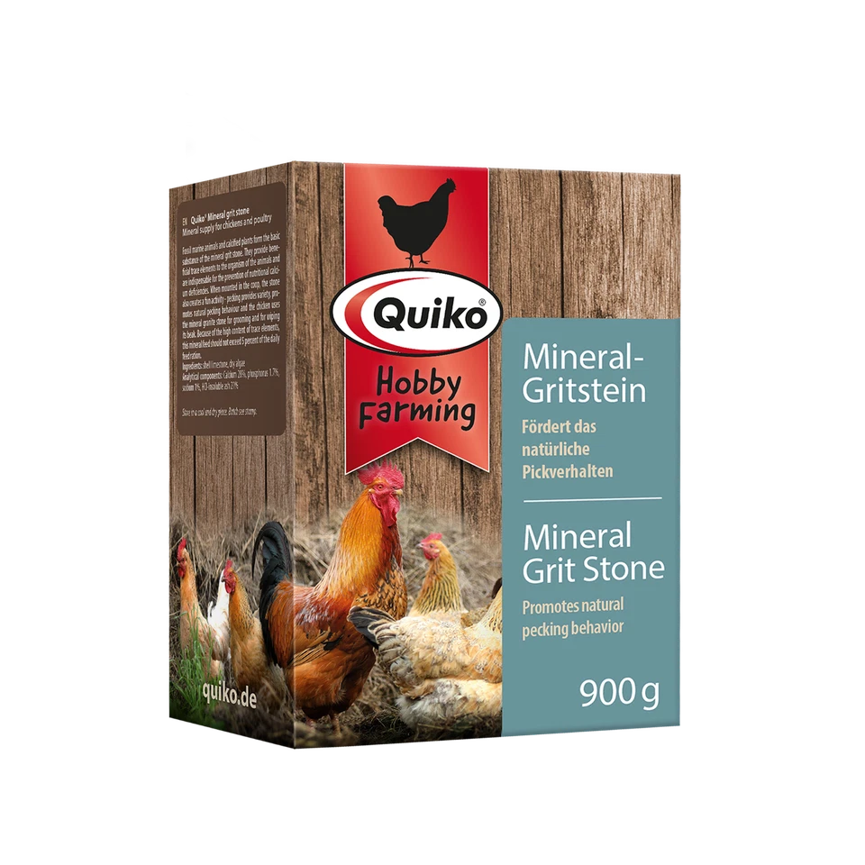 Quiko Hobby Farming - Mineral-Gritstein 900g (7,21€/1kg) - Bild 1 von 1